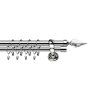 vyr 2304 Levne 25 25mm nerez Veneto crystal