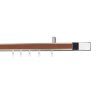 vyr 2636 Aveno stropni chrom tresen Croco cerna bila