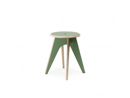 STOOL m zelena hpl