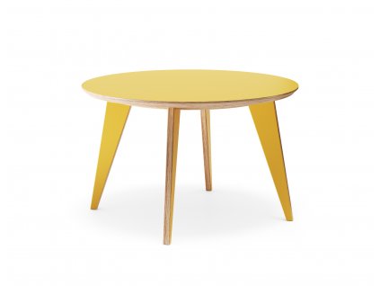 TABLE No 4 1200 JAUNE