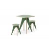 STOOL + 2 STOKLRLE ZELENA