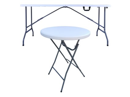 Składane plastikowe stoły (VELIKOST 122x60cm)