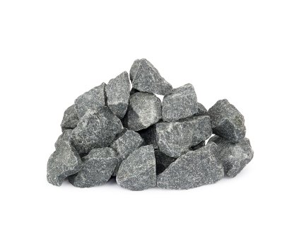 Saunové kameny MONDEX Olivine Diabase, 10-15 cm, lámaný, 20 kg