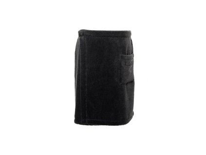 Pánský kilt s patenty, 100% bavlna, černý