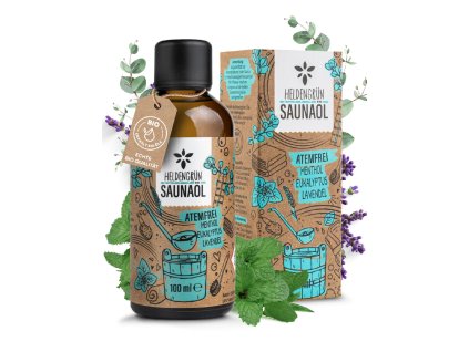100% bio saunová esence Volné dýchání 100 ml
