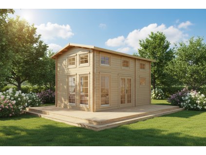 Wooden Summer House Loma 2 Insel Woodhouse