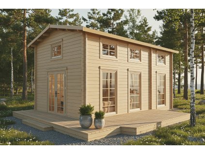 Wooden Summer House Loma 4 Insel Woodhouse