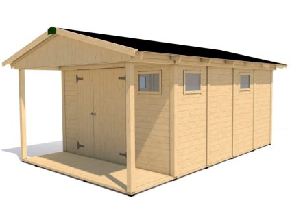Zahradní domek HEROLD A3344 Plus, 14,1+3,5 m2