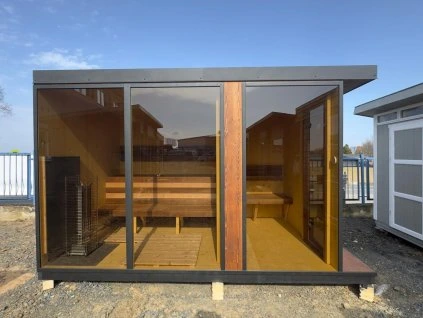 Venkovní finská sauna