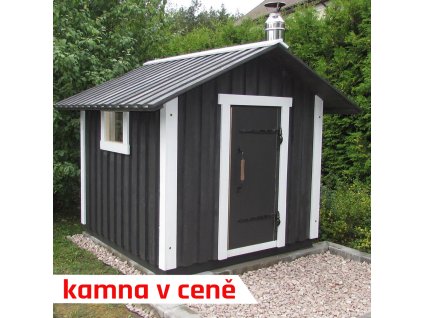 IHNED K DODÁNÍ! Izolovaná finská sauna s kamny, 4m2