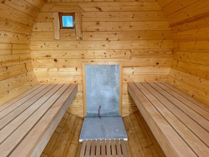HIT cena! Sudová sauna 3 m, smrk, smontovaná. IHNED!