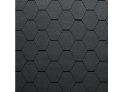 Šindel TEGOLA Premium Mosaik, samolepící, 3,45m2, černý