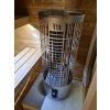 Malá venkovní sauna Nelio 1,7x2,1 m, 42 mm, 1 místnost, prosklená, thermowood