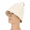 wool felt sauna hat