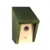 EcoFurn PÖNTTÖ Dřevěná ptačí budka, vletový otvor 28 mm, zelená