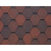 Tegola Eco Roof Hexagonal cerveny