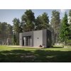 Celoroční mobilní dům 8,2 x 3m na klíč, 24,6 m2