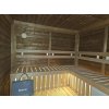 Finská izolovaná sauna ThermoWOOD SCANDI STANDARD, 2 místnosti, 3,3x2,3 m, 80 mm