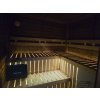 Finská izolovaná sauna ThermoWOOD SCANDI STANDARD, 2 místnosti, 3,3x2,3 m, 80 mm