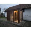 Finská izolovaná sauna ThermoWOOD SCANDI STANDARD, 2 místnosti, 3,3x2,3 m, 80 mm