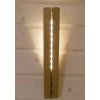 Dřevěná LED lampa louč, olše, 12V 230V