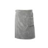 Luin Living Wrap Towel Granite Front LR