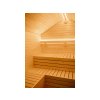 Izolovaná venkovní sauna Lumi na klíč 2,34x2,49 m, 175 mm, smrk