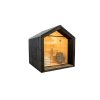 Izolovaná venkovní sauna Lumi na klíč 2,34x2,49 m, 175 mm, smrk