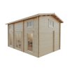 Wooden Summer House Loma 5 front right Insel Woodhouse