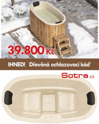 Dřevěná ochlazovací káď k sauně pro celoroční použití - IHNED k odesíláni 👏 Ideální pro interiér i exteriér. Tento koupací...