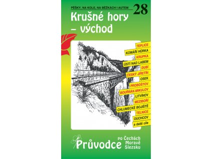 Krušné hory - východ - průvodce č. 28