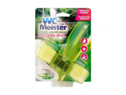 WC Meister (Německo) WC MEISTER Barvicí WC blok závěsný 45g Barvící WC MEISTER: TROPISCHER WALD (zelená)