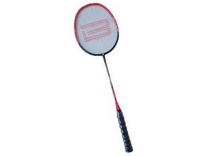 BROTHER G315A Badmintonová pálka s ALU rámem a pouzdrem červenočerná