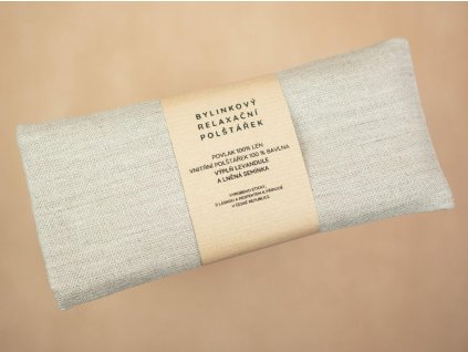 Eye pillow rustic natural