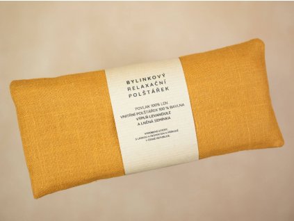 nahrivaci bylinkovy polstarek jantar eye pillow