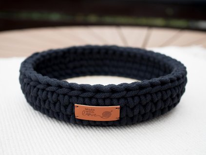 Kosik hackovany 21x6cm black 1