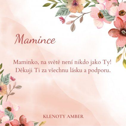 darkova karta pro maminku