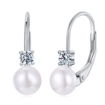 nausnice perla moissanit