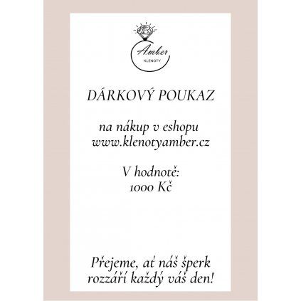 www.klenotyamber.cz poukaz