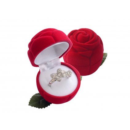 krabička na šperk růže