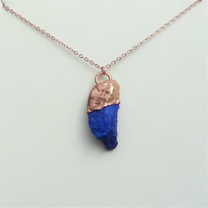 Lapis lazuli (lazurit) přírodní krystal přívěsek