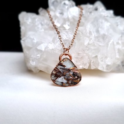 Astrofylit - šperk/náhrdelník, ruční tvorba od Soul of Aurora