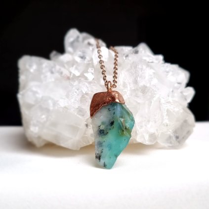 Andský modrý opál – drahokam z peruánských And - unikání šperk od Soul of Aurora