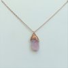 Morganit růžový beryl - přírodní krystal, přívěsek Soul of Aurora