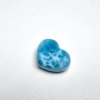 Nadherný larimar ve tvaru srdce, top kvalita, Larimar leštěný - srdce, 10,8 g