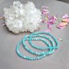Šperky z krystalů Soul of Aurora Náramek z minerálních korálků - amazonit broušený, top kvalita