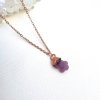 Šperky z mědi, Soul of Aurora Hroznový grape chalcedon mini - přívěsek/náhrdelník
