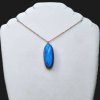 Labradorit top modrá - přívěsek/náhrdelník, krystalové šperky s příběhem