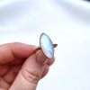 Moonstone Sri Lanka Soul of Aurora, české šperky s drahokamy Měděný prsten s měsíčním kamenem, vel. 56