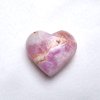 Pink růžový Aragonit s kalcitem - srdce, 24 g